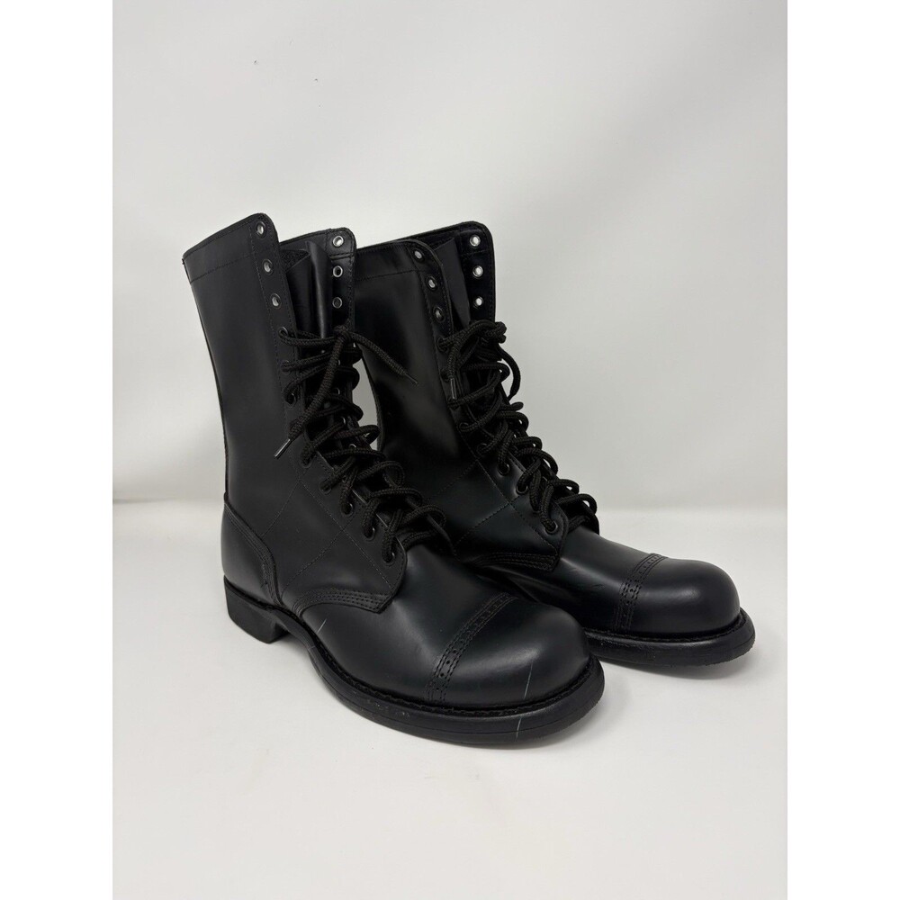 Corcoran 1500 Jump Boots Men 9 1/2 Black Leather Paratrooper Military Tactical